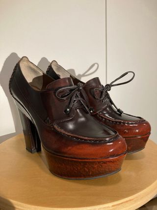 Mocasín plataforma Adolfo Domínguez