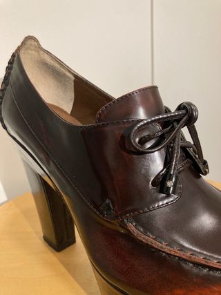 Mocasín plataforma Adolfo Domínguez