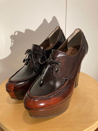 Mocasín plataforma Adolfo Domínguez