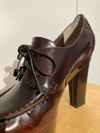 Mocasín plataforma Adolfo Domínguez