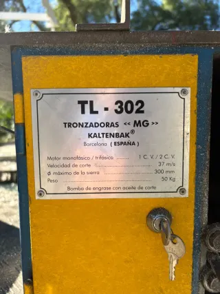 Tronzadora MG T1302 M