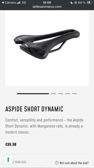 Sillín Selle SanMarco Aspide