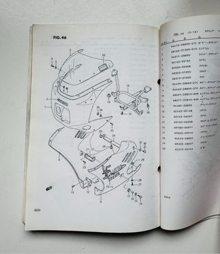 Manual Despiece Suzuki GSXR (RB) 50 GAG 1986-2