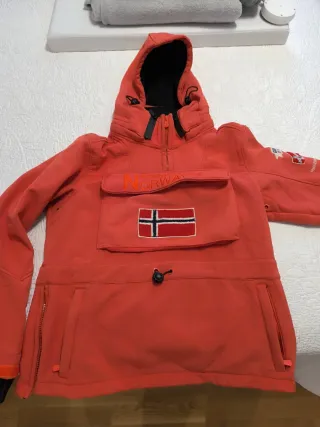 Sudadera Napapijri Nieve Naranja