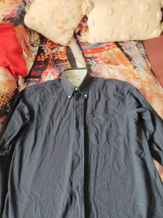 Camisa Tommy Hilfiger Azul Talla M