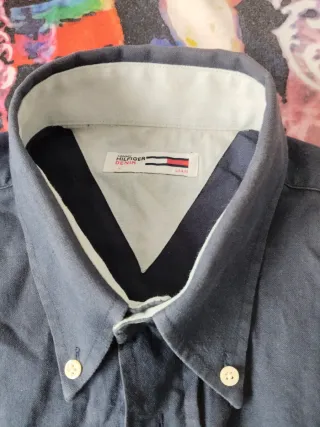 Camisa Tommy Hilfiger Azul Talla M