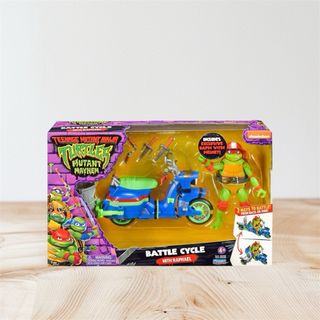 Tartarughe Ninja Moto e Personaggio