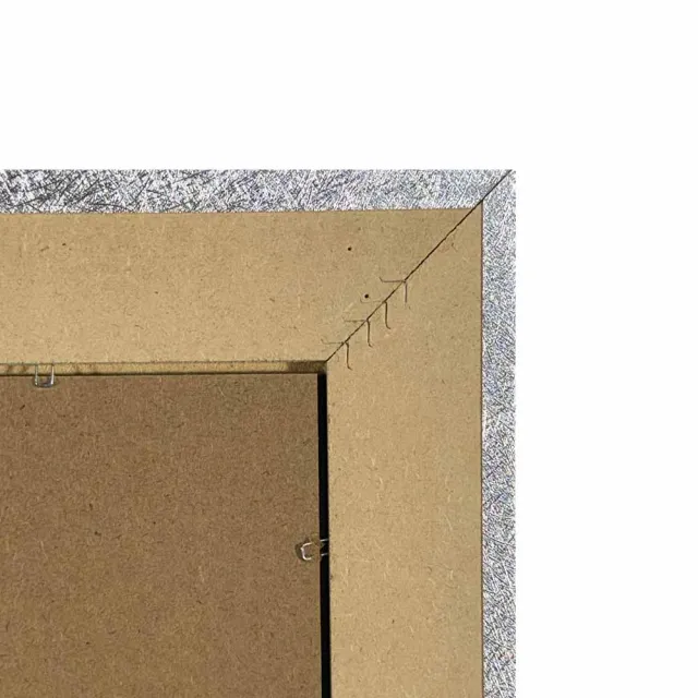 Espejo Decorativo Plata Cepillada 40x60