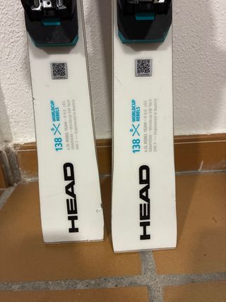 Esquí Head SL 138 competición esquis