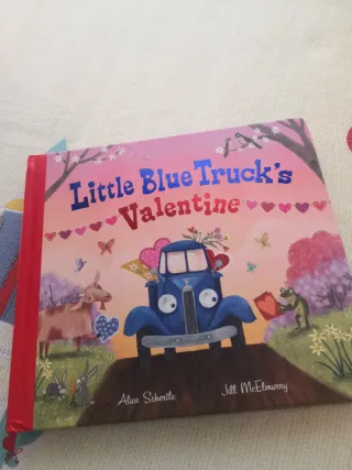 Libro infantil Little Blue Truck's Valentine