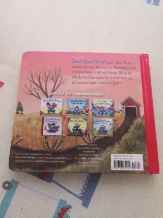 Libro infantil Little Blue Truck's Valentine