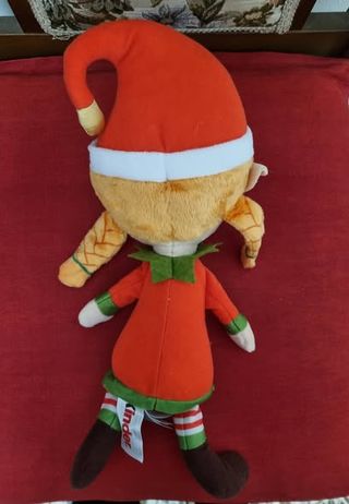 Peluche Elfo Bambina Kinder Ferrero Natale