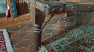 Mesa India Madera y Metal