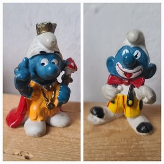 Villaggio Puffi con Casa Fungo e Mobili