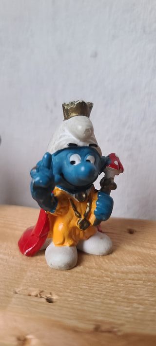 Villaggio Puffi con Casa Fungo e Mobili