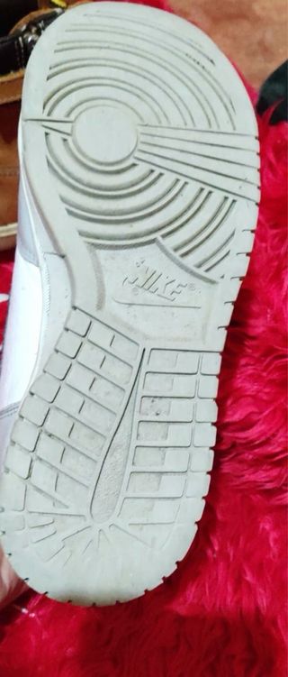 Zapatillas Nike Dunk High Grises y Blancas