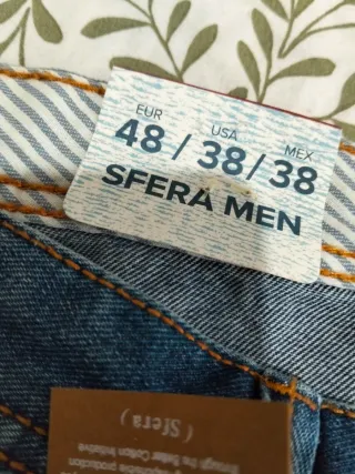 Pantalón vaquero Sfera hombre talla 48