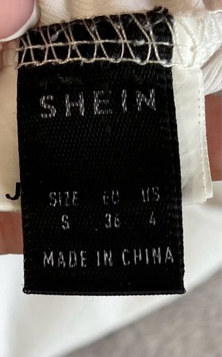 Camiseta blanca manga larga crop top