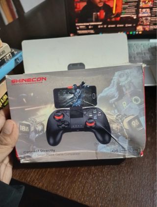 Mando Inalámbrico SHINECON para Móvil, PC, TV