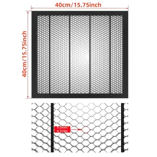Mesa Panal Láser 400x400mm