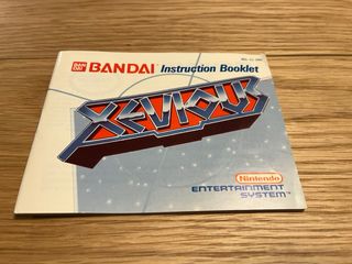 Xevious NES PAL EEC Bandai Completo