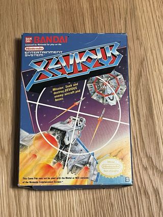Xevious NES PAL EEC Bandai Completo