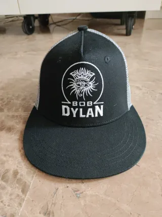 Gorra Bob Dylan Negra y Gris