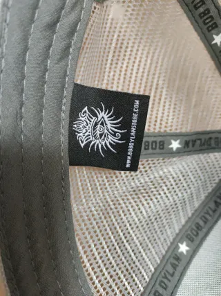 Gorra Bob Dylan Negra y Gris