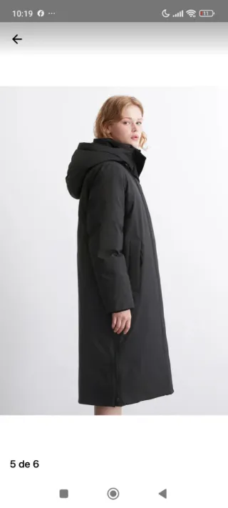 Abrigo Marco O'Polo Mujer Negro