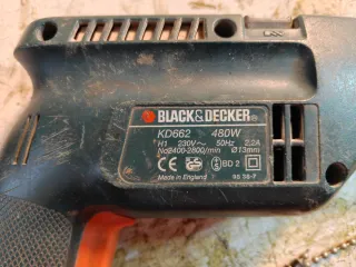 Trapano Percussione Black & Decker KD662