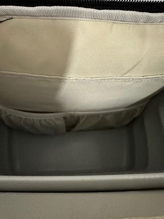 Trona Portátil Hoppop lavable negro