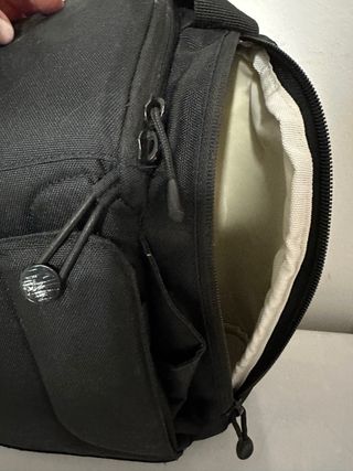 Trona Portátil Hoppop lavable negro