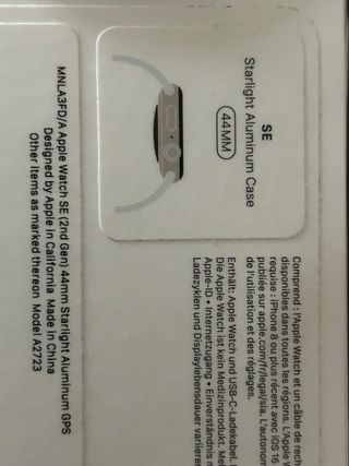 Apple Watch Series SE 2ª gen 44mm GPS