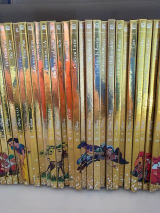 Colecciónde libros Disney “cuentos de oro”