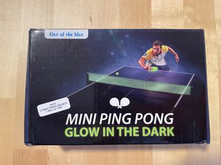 Mini Ping Pong Glow in the Dark