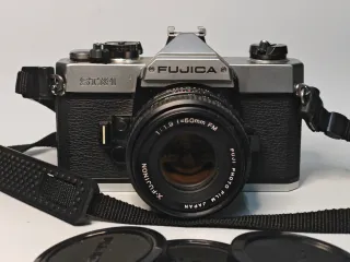 Fujica Stx-1 con 3 objetivos