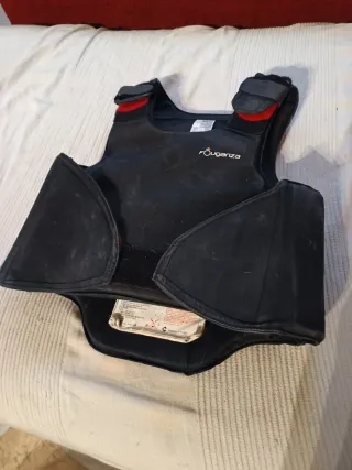 Chaleco Hípica Fouganza Negro