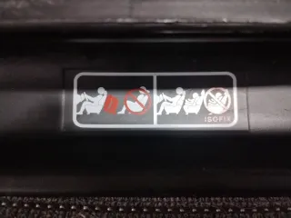 Asiento de coche completo gris