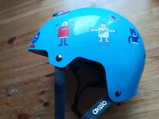 Casco Oxelo Azul Infantil