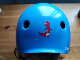 Casco Oxelo Azul Infantil