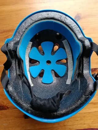 Casco Oxelo Azul Infantil