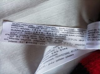 Maglione Zara Righe Rosse Nere Volant