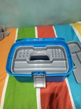 Caja organizadora multiusos azul