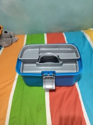 Caja organizadora multiusos azul