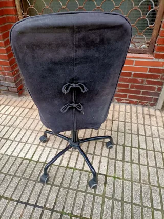 Silla de escritorio Ikea negra