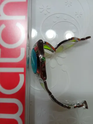 Orologio Swatch Irony in acciaio color turchese esclusivo