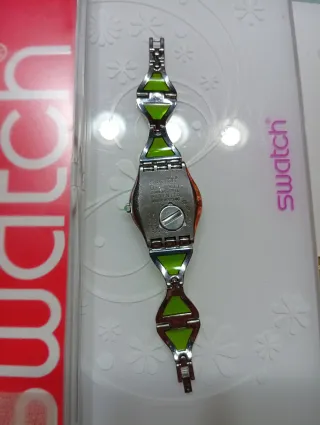 Orologio Swatch Irony in acciaio color turchese esclusivo