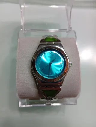 Orologio Swatch Irony in acciaio color turchese esclusivo