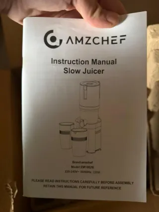 Licuadora AMZCHEF Gris 1.8L 250W