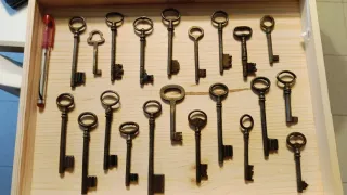 Lote 21 llaves antiguas